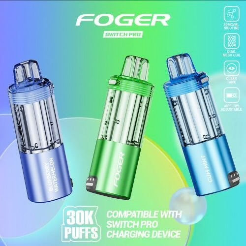 FOGER 30K 5% DISPOSABLES POD ONLY – The Smokeshop Guys Visalia