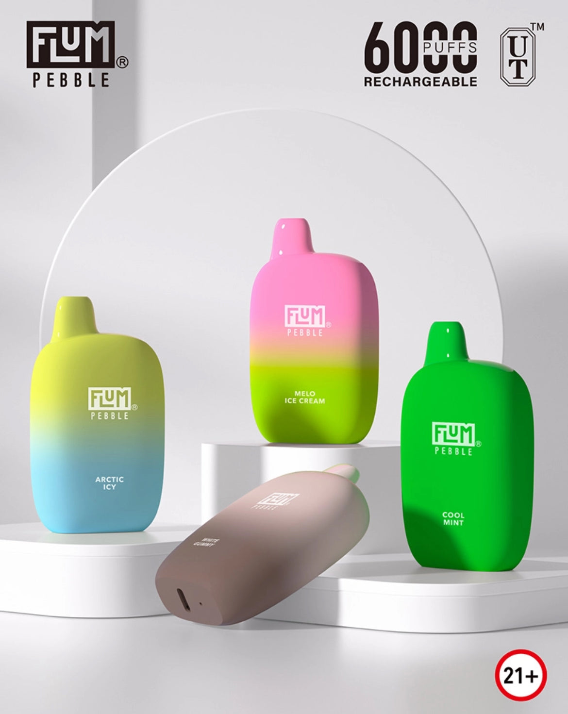 Flum PEBBLE 6k puffs disposables