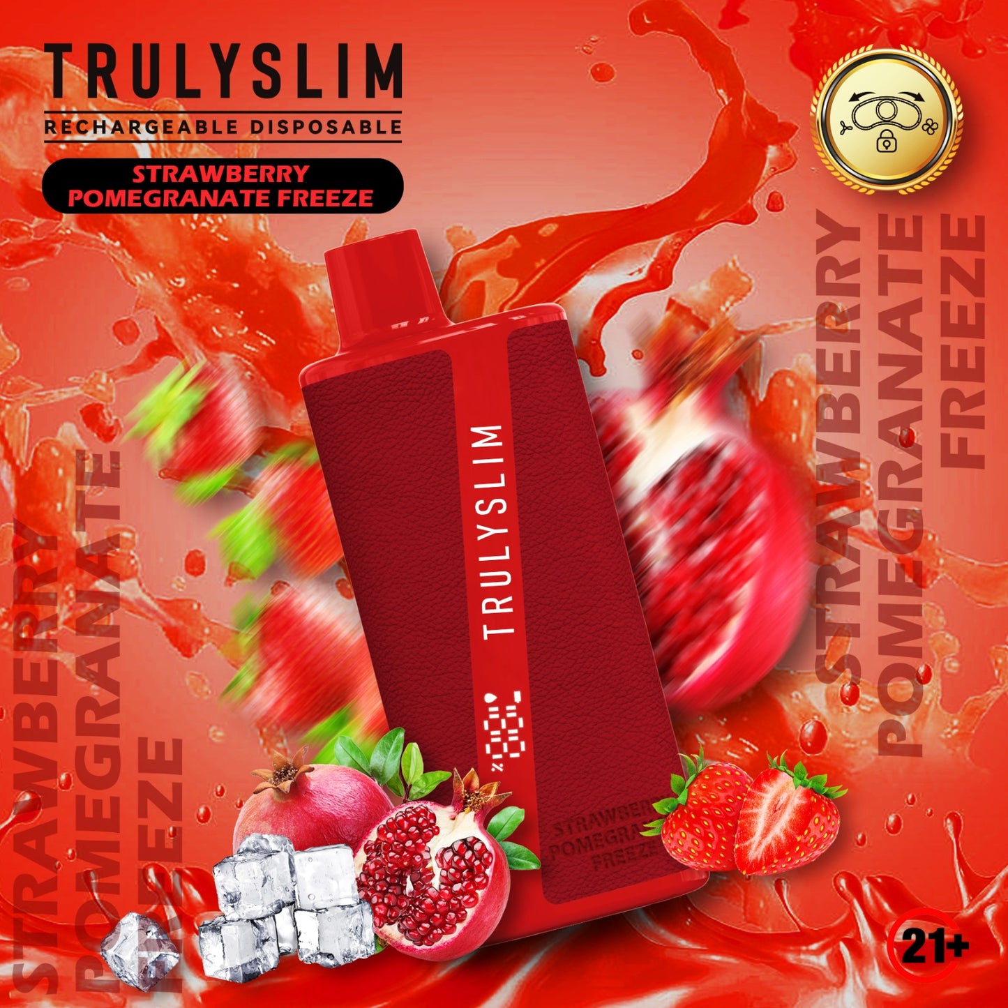 TRULY SLIM 8000 puffs rechargeable disposables