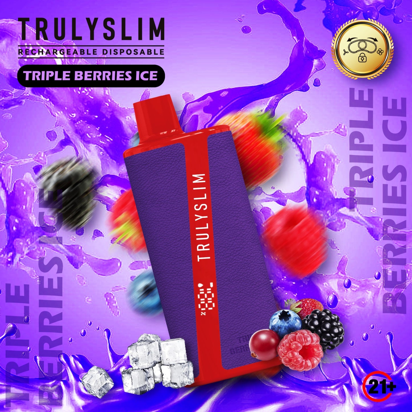 TRULY SLIM 8000 puffs rechargeable disposables